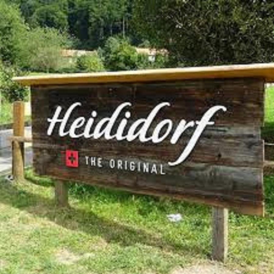 Hotel Restaurant Heidihof Maienfeld Exterior foto